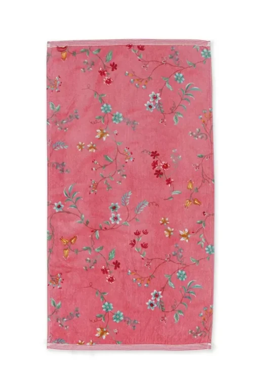 Badhanddoek Set/3 Les Fleurs 55X100 Cm