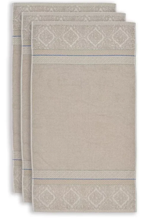 Badhanddoek Set/3 Soft Zellige 55X100 Cm