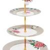 Blushing Birds Etagere 3 Laags Khaki