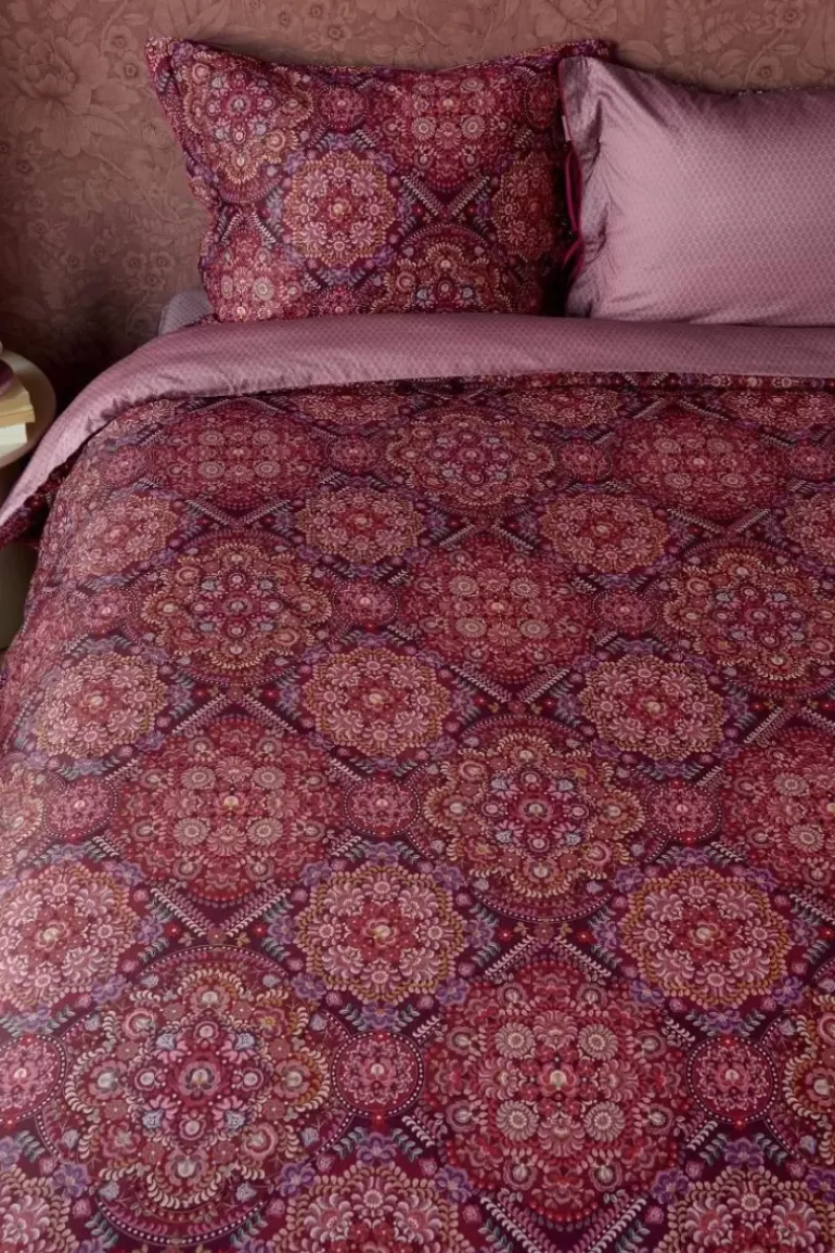 Dekbedovertrek Il Mosaico Donkerrood