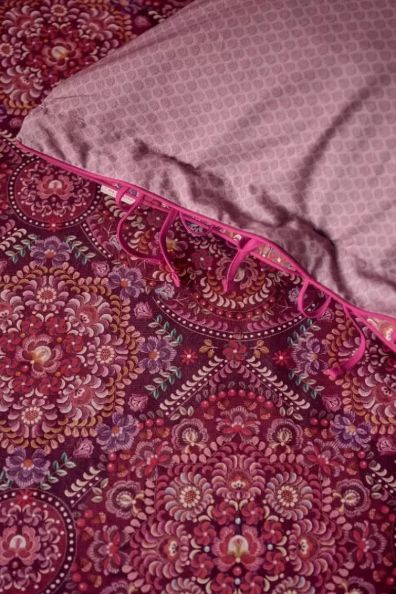 Dekbedovertrek Il Mosaico Donkerrood