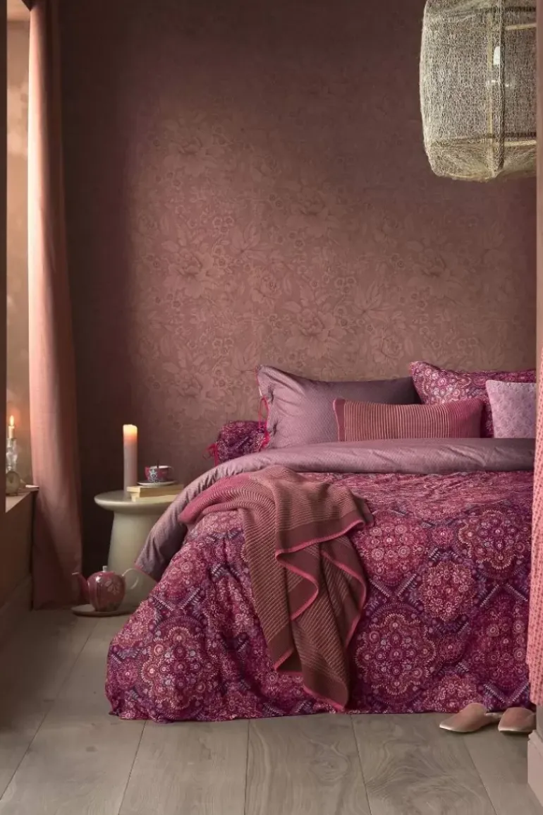 Dekbedovertrek Il Mosaico Donkerrood