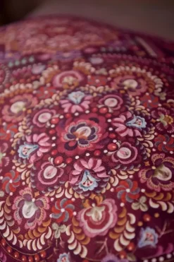 Dekbedovertrek Il Mosaico Donkerrood