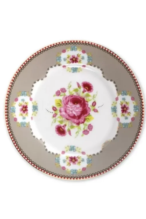 Floral Gebaksbord 17 Cm