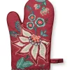 Flower Festival Oven Glove Dark Pink