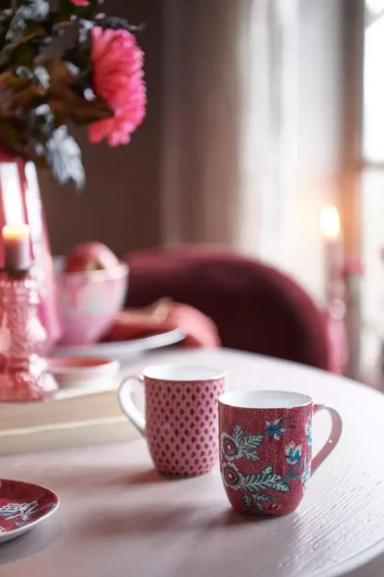 Flower Festival Set/2 Mokken Klein Donker