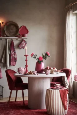 Flower Festival Thee Set/3 Groot Donker