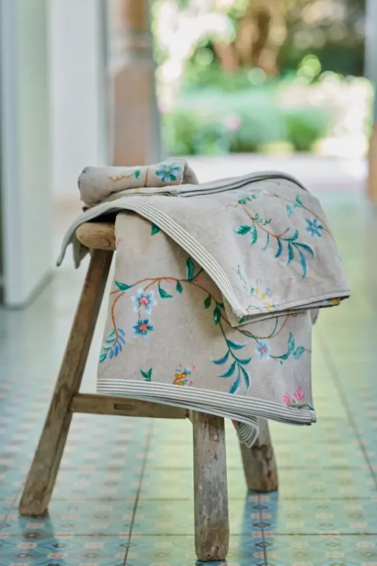 Gastendoek Set/3 Les Fleurs 30X50 Cm