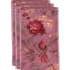 Gastendoek Set/3 Secret Garden Mauve 30X50Cm