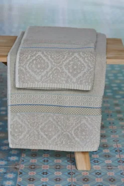 Gastendoek Set/3 Soft Zellige 30X50 Cm