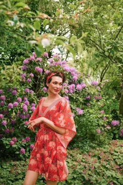 Haarband Flora Firenze Koraal