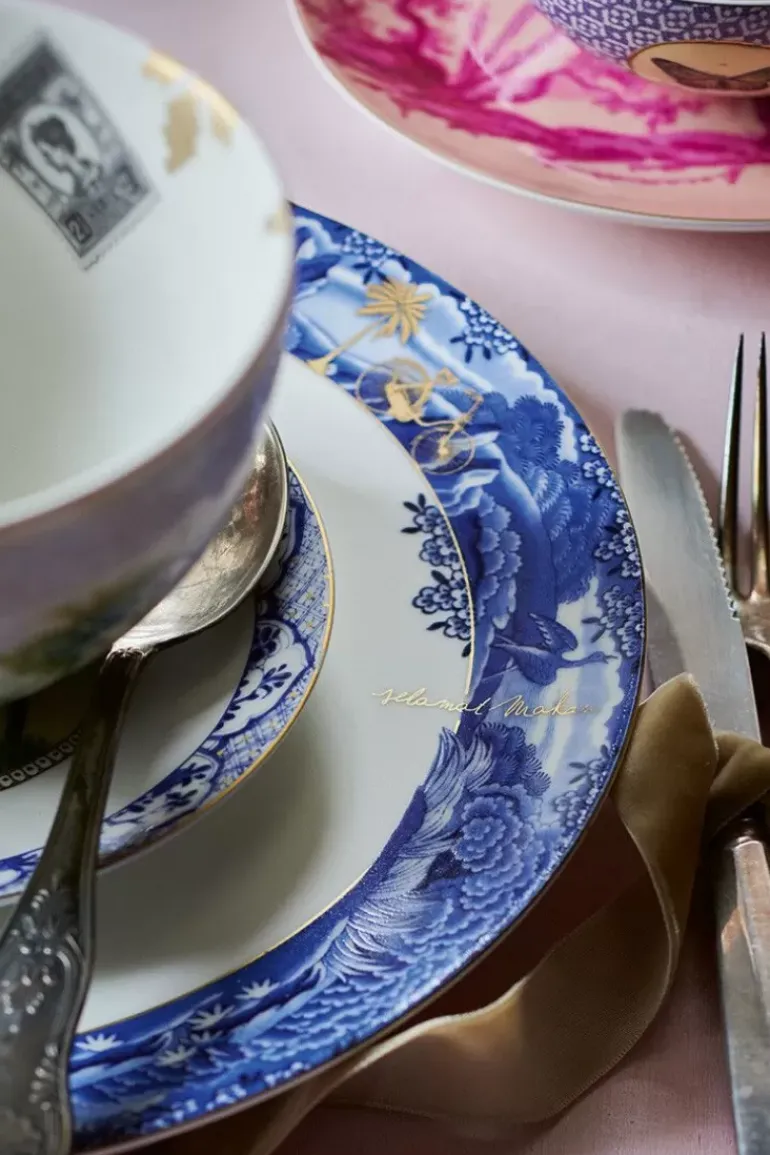 Heritage Dinerbord Grens Blauw 26.5 Cm