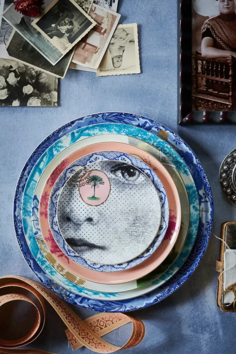 Heritage Dinerbord Grens Blauw 26.5 Cm