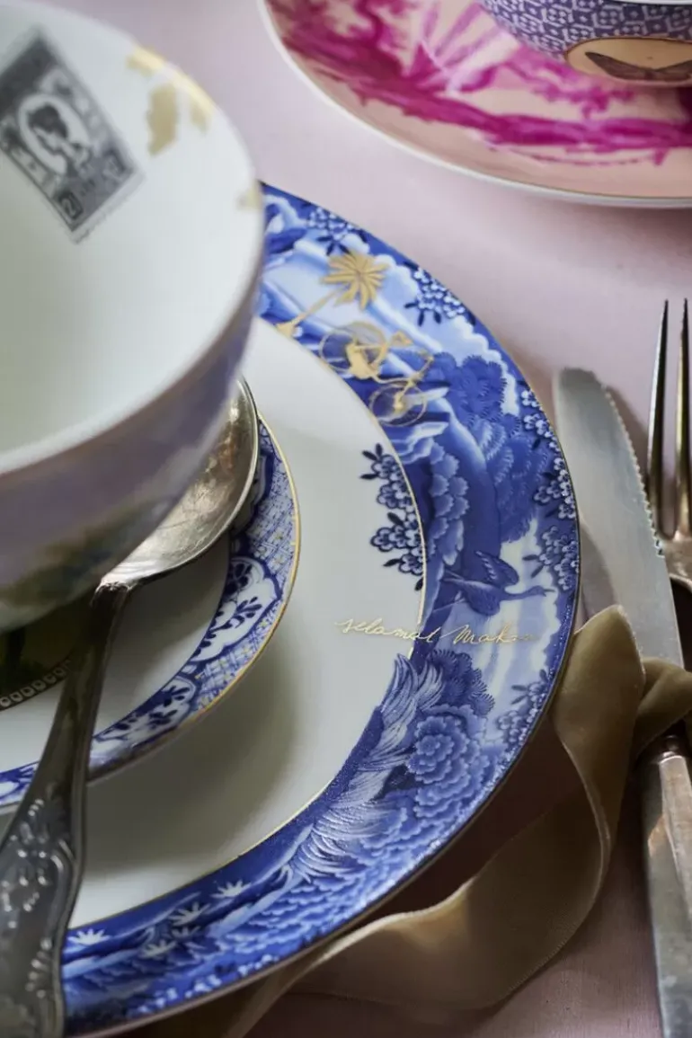 Heritage Dinerbord Grens Blauw 26.5 Cm