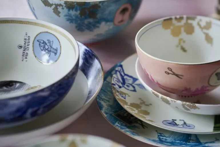 Heritage Kom Boot Aqua 18 Cm