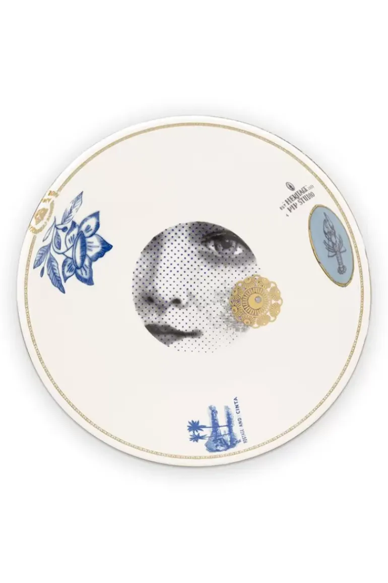 Heritage Kom Grens Blauw 20 Cm