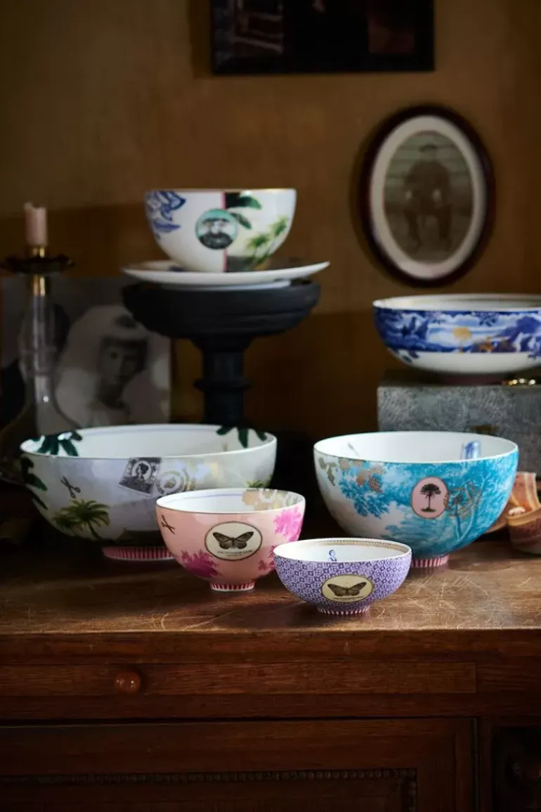 Heritage Kom Palm Wit 15 Cm