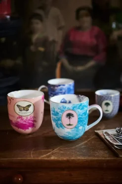 Heritage Mok Klein Grens Blauw