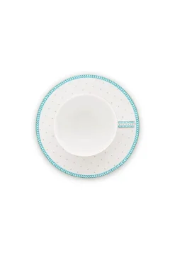 Jolie Espresso Kop & Schotel Dots Gold