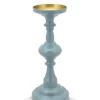 Kandelaar Blauw 34 Cm