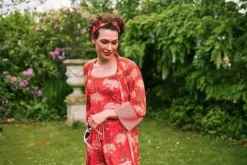 Kimono Flora Firenze Koraal