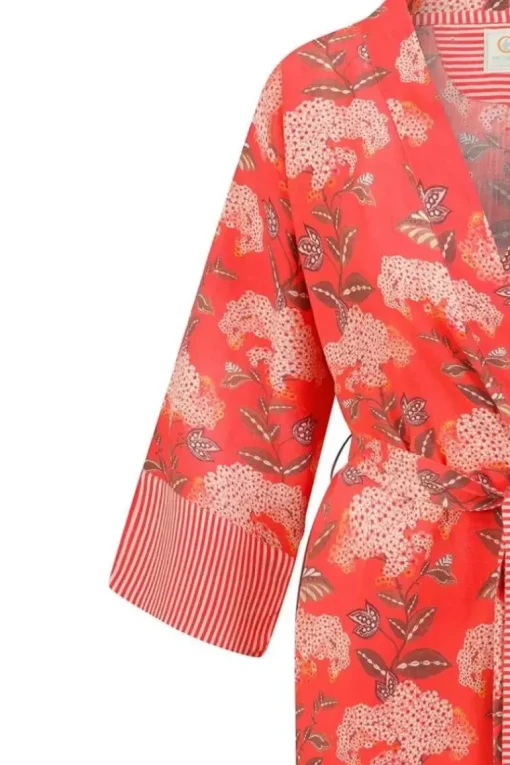 Kimono Flora Firenze Koraal