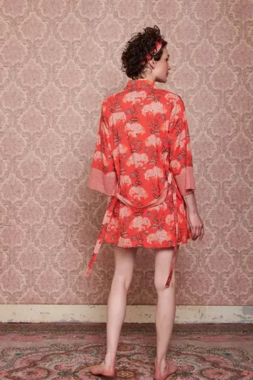Kimono Flora Firenze Koraal