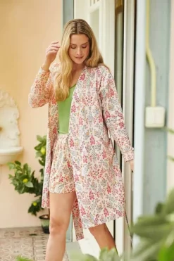 Kimono Primavera Wit