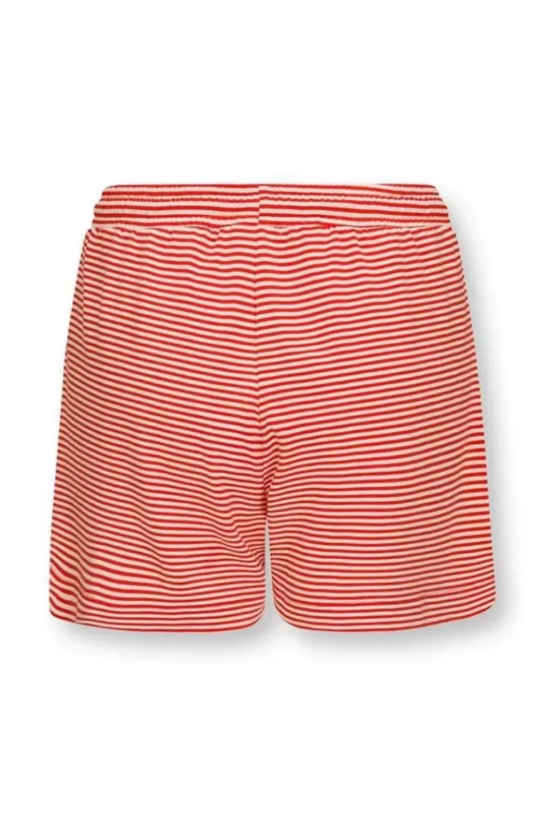 Korte Broek Little Sumo Stripe Koraal