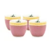 La Majorelle Set/4 Eierdopjes Roze