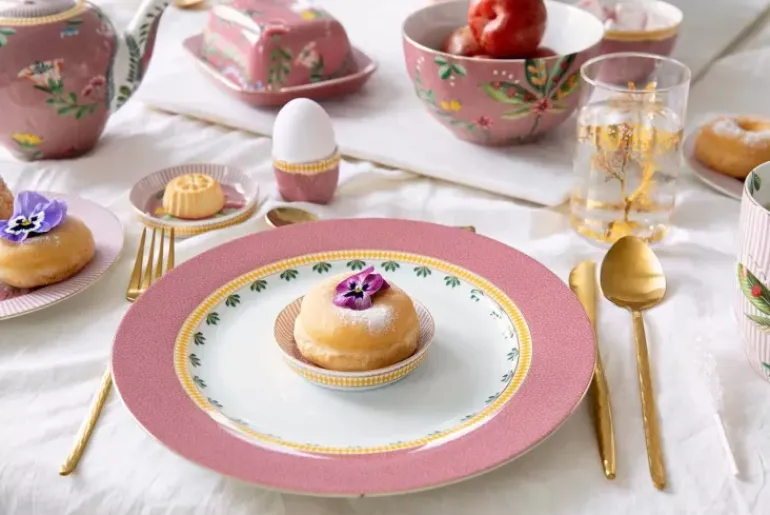 La Majorelle Set/4 Eierdopjes Roze