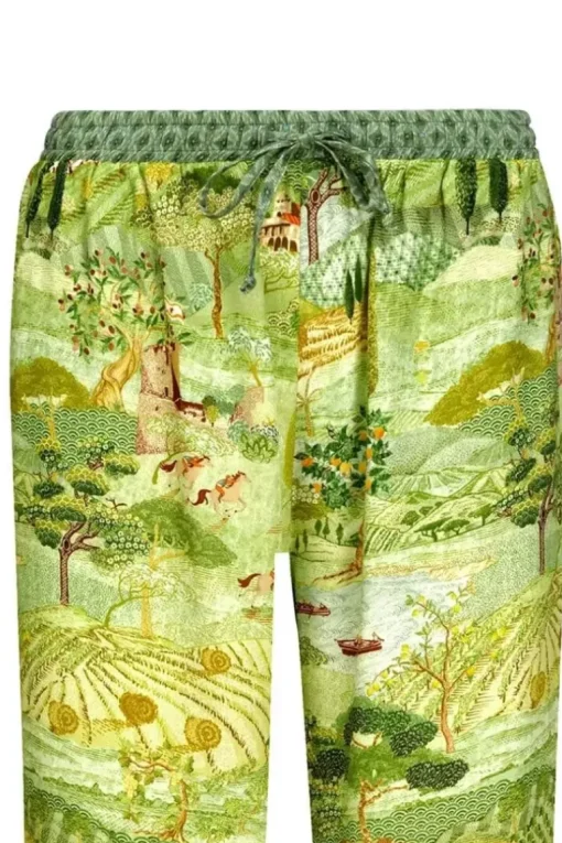 Lange Broek Toscana Groen