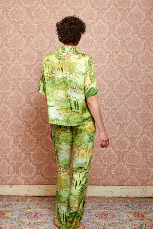 Lange Broek Toscana Groen