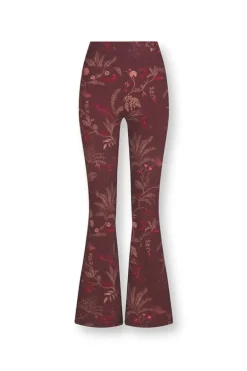 Lange Flared Sportlegging Isola Donker