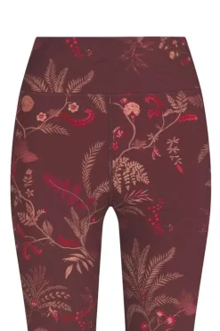 Lange Flared Sportlegging Isola Donker