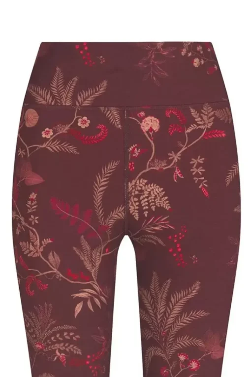 Lange Flared Sportlegging Isola Donker
