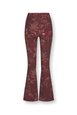Lange Flared Sportlegging Isola Donker