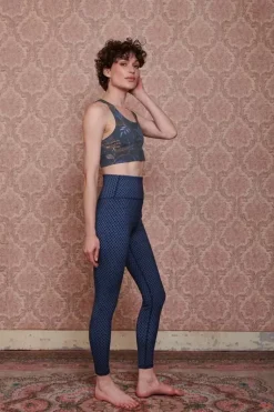Lange Sportlegging Suki Kobaltblauw