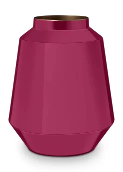 Metalen Vaas Roze 29 Cm