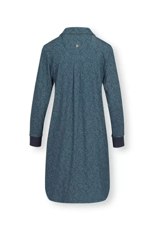 Nachthemd Lange Mouw Leafy Dots