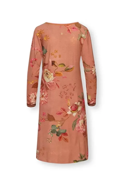 Nachthemd Lange Mouw Tokyo Bouquet Terra Roze