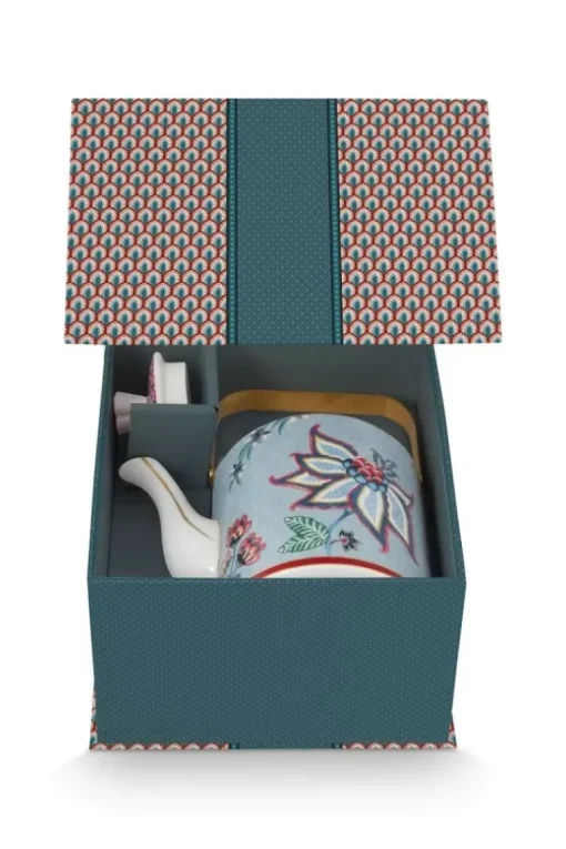 Oriental Flower Festival Theepot Medium