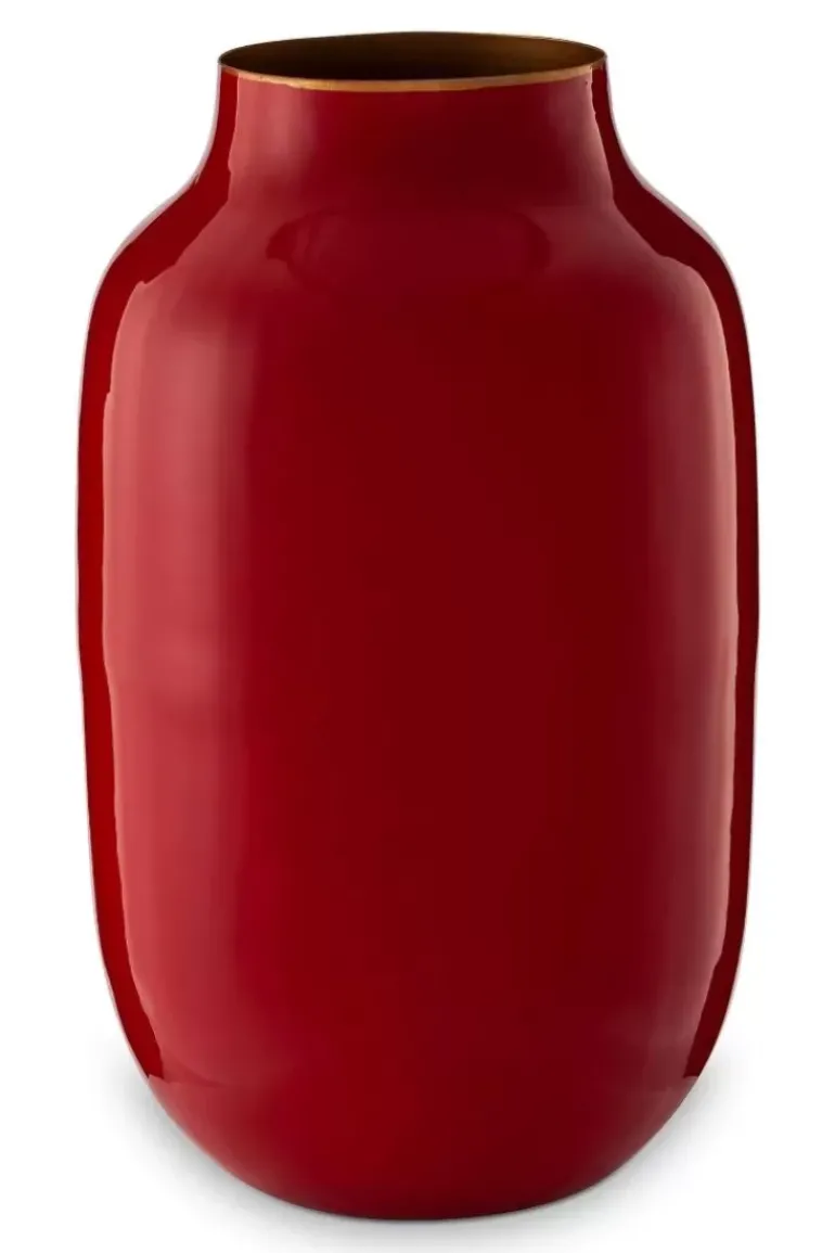 Ovale Vaas Metaal 30 Cm