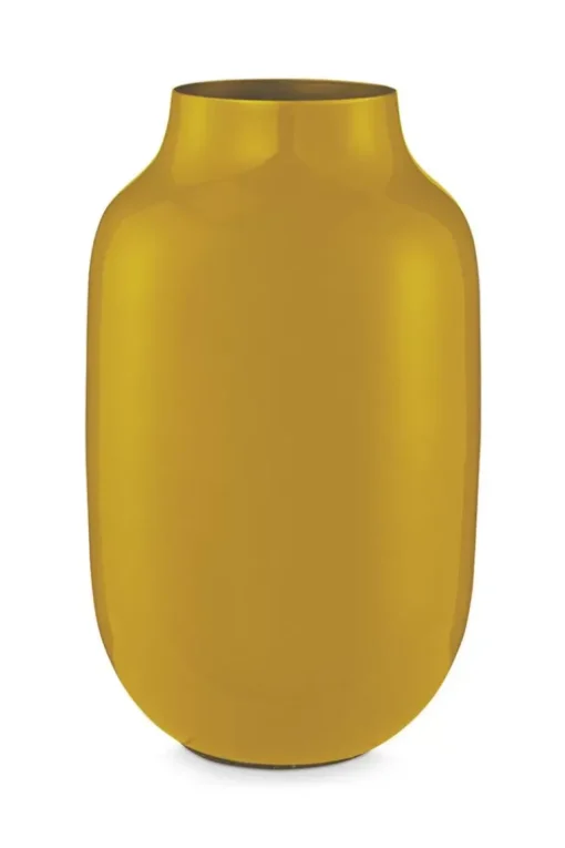 Ovale Vaas Metaal 30 Cm