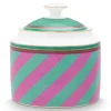 Pip Chique Stripes Suikerpot Roze/Groen