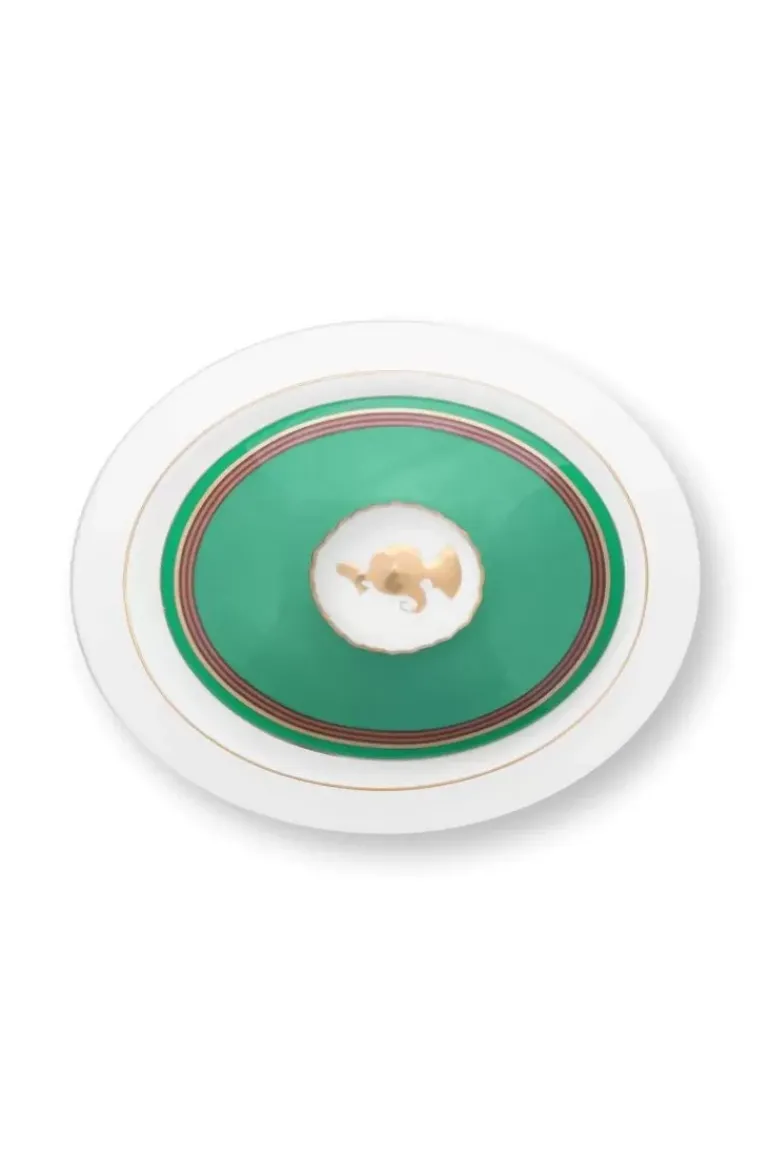 Pip Chique Stripes Suikerpot Roze/Groen