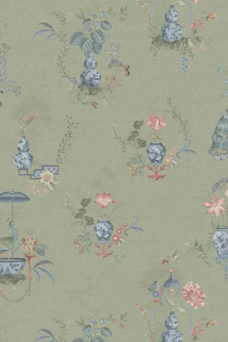 Pip Studio Chinese Porcelain Vinylbehang Licht