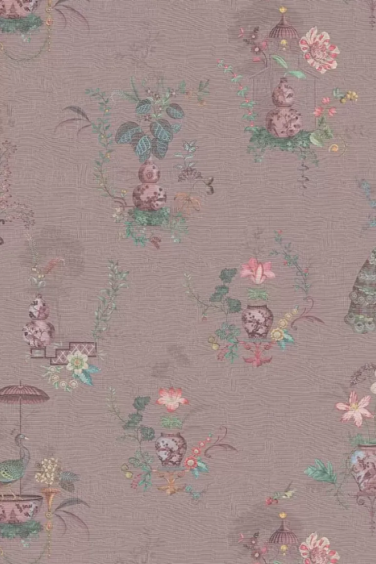 Pip Studio Chinese Porcelain Vinylbehang Mauve