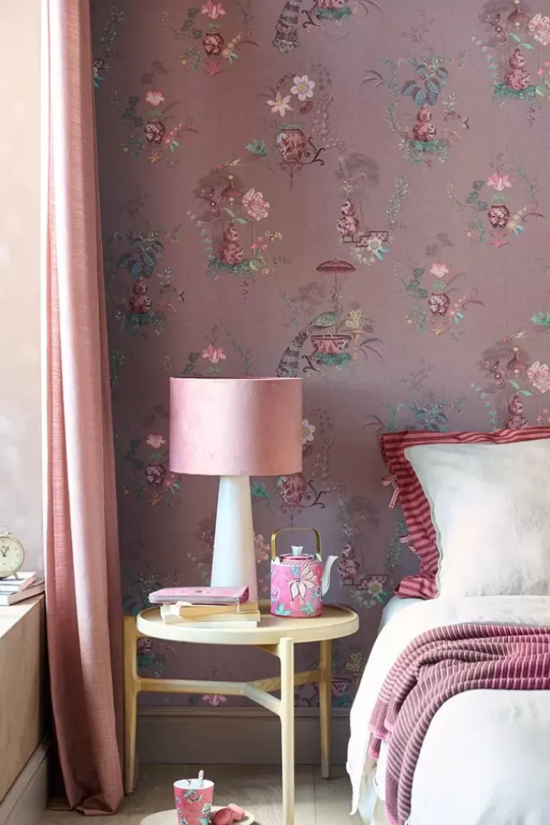 Pip Studio Chinese Porcelain Vinylbehang Mauve