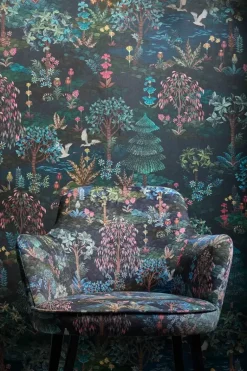 Pip Studio Pip Garden Infinito Wallpower Donker Blauw